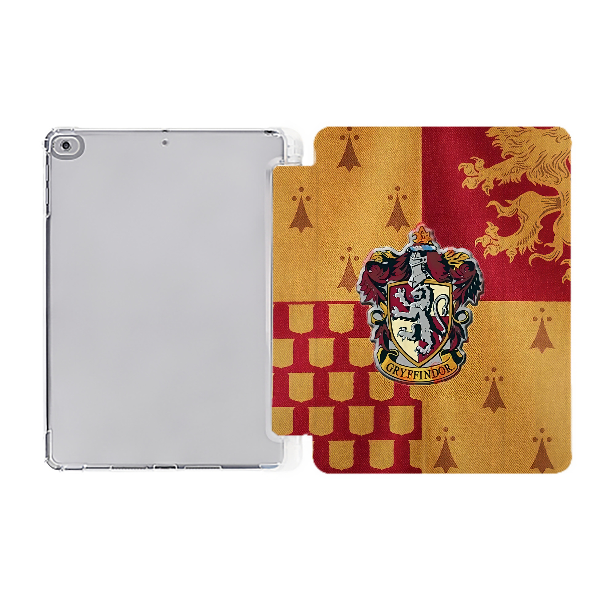 （画像用） Harry Potter ハリー・ポッターシリーズ IPad ケース ペン収納付き 三つ折りスタンド PUレザー×シリコン 対応機種9.5/10.5/10.9インチ